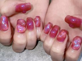 クリアチェリーネイル【池袋】