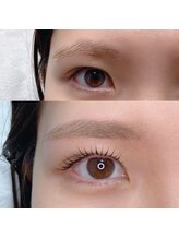 ワンドット 長崎店(One.)/まつぱ×アイブロウワックス