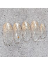 たゆ ネイル(たゆnail)/ラメグラデーションネイル