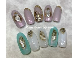 メタルアートネイル♪