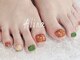 エリナネイルサロン池袋(Alina Nail Salon)の写真/普段は派手ネイルが出来ない方でもフットで華やぐ足元に♪サンプルも多数ご用意◆持ち込みアートにも対応!