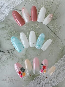 シューズネイルプロデュースの写真/JNA認定講師の熟練技!定額でも個別アレンジで私だけの指先に♪