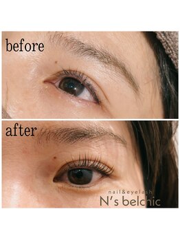 エヌズ ベルシック(N's belchic)/パリジェンヌラッシュリフト♪