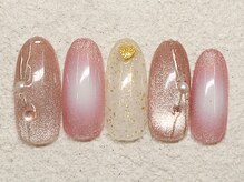 リノ ネイル(Rino nail)/12月新作ラブリーシンプル712l1