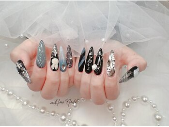 Hani Nail 姫路駅前店【11月上旬OPEN(予定)】の写真/持ち込みデザイン大歓迎◎アート経験豊富なスタッフによる技術をお財布に優しい価格で♪定額デザインもあり