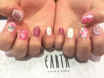 アース ネイルアイラッシュ 前橋店(EARTH Nail&Eyelash)/アートデザイン ￥８０００