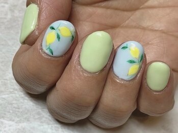 ＊lemon nail＊　Art90