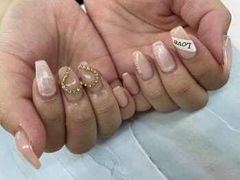 ディーネイル 四条烏丸(D-nail)/【春井】くり抜きハート