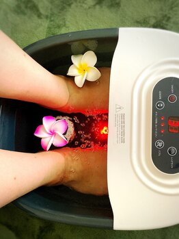 リラク健幸堂(Riraku健幸堂)/アロマ入り足湯