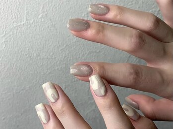 クレモアネイル 池袋西口店(CLEMORE NAIL)/個性派ちぐはぐネイル