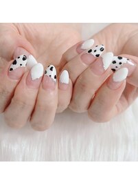 変形フレンチ×ダルネイル