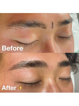 ルアン 表参道店/メンズ美眉毛スタイリング