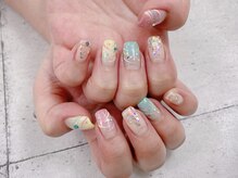 ネイル ビューティーマジック 葛西本店/ヨーヨーデザインネイル