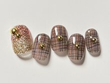 クレモアネイル 池袋西口店(CLEMORE NAIL)/トラッドチェック