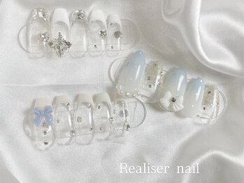 レアリゼ ネイル(Realiser nail)/リボンデザインネイル