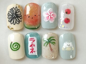 カラ ネイル 中津店(calla nail)/夏満喫ネイル