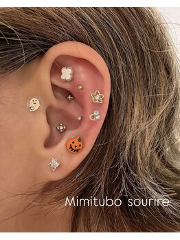 スリール(sourire)/耳ツボジュエリー