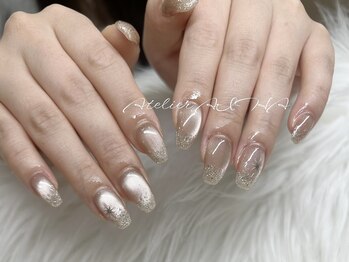 マグネットネイル/ラメネイル