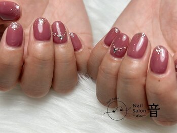 オト(音 oto)の写真/日常に輝きをプラス！１級ネイリストによる、オフィスにも映える褒められシンプルネイル★