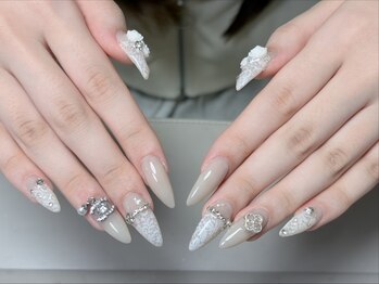 Ceres Nail Salon《パラジェル/フィルイン/ワンホン/長さだし》の写真/《チップ長さ出し持ち込みdesign歓迎◎》映える指先を叶えます◇画像持ち込みも大歓迎♪韓国/ワンホン*