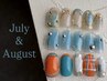 【7月・8月限定☆3種類の定額デザイン】¥8800→¥7700
