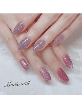 マリーネイル(Marie nail)/#アシメネイル¥7700円