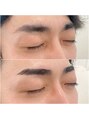 フィズ アイ ビューティ 豊川八幡店(fiz eye beauty)&nbsp;眉周りの毛もきれいに整えていきます！