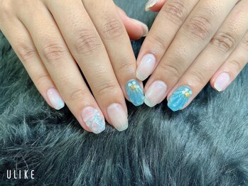 ドリームネイル(Dream Nail)/夏　キラキラ