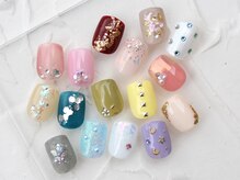 ジョジョ 神戸店(JOJO)/フットネイル親指アート￥6980