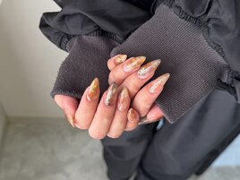 ★ニュアンスブラウンネイル★