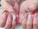 キティちゃんネイル