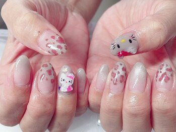ガーデン 鹿沼店(garden)/キティちゃんネイル