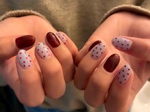 ジュエル(Jewel.)/散りばめハートホロネイル