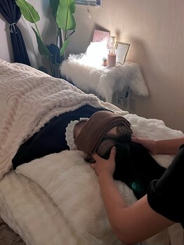 カーム(CALM.)の写真/眼精疲労や日々の疲れに炭酸スプレーのドライヘッドスパで心からリラックスを♪