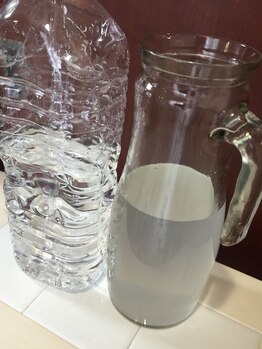 ケイ プレジール/水素水で洗浄すると…!!