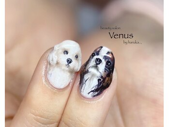 ペットのお写真元にネイル可能★