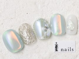 クリア氷ネイル