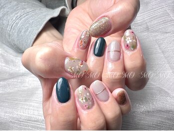 モモネイル(MOMO nail)/押し花