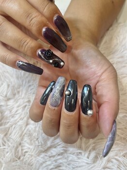 ハロウィンネイル