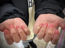 ネイルサロン エーナイン イオン東札幌店/春カラーカラーグラデーション