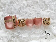 エイミー 大宮店(AMY)/FOOTゴールドホロネイル