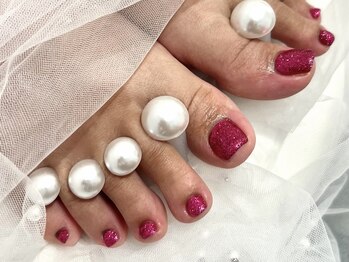 ララネイル(RaRa nail)/フットワンカラー