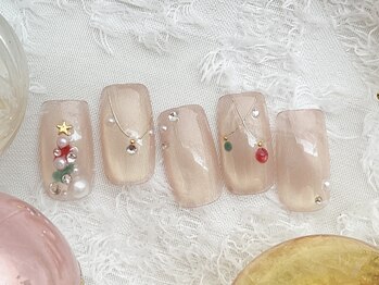 アイビー(Aivy)/大人可愛いクリスマスネイル