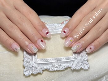 ウェーブネイルサロン'('Wave Nail salon)/持ち込みデザイン/フィルイン