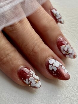 グラデーションフラワー