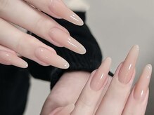ナユキネイル 渋谷店(NA.YUKI NAIL)/透明感ネイル