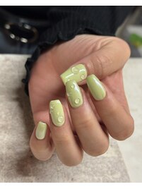 アシメ○ミラーワンカラー