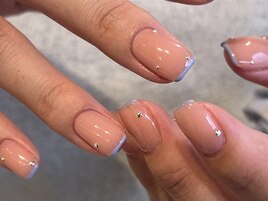 スキニーフレンチネイル