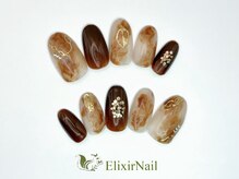 エリクサーネイル 新宿3丁目(Elixir Nail)/定額a シンプル/クーポン使用