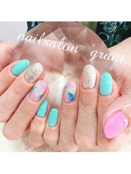 グラント(NAIL SALON&SCHOOL grant)/定額ジェル4500円